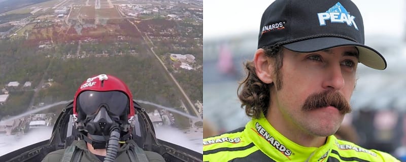 Ryan Blaney Cherishes His 'Proud Vomit' Moment With the USAF Thunderbirds
