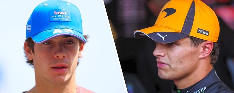 Franco Colapinto accuses Lando Norris of not acting like a ‘champion’ like Max Verstappen
