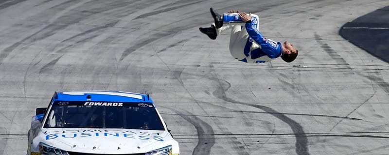 Why Carl Edwards Believed His Iconic Backflip Celebration in NASCAR Was Not A Big Deal