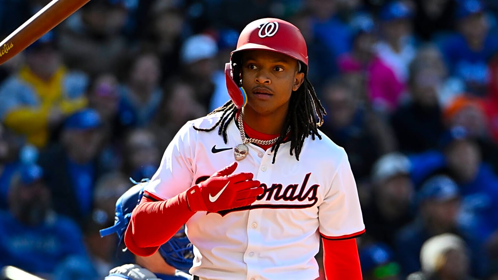 CJ Abrams Leaves Game Against Marlins
