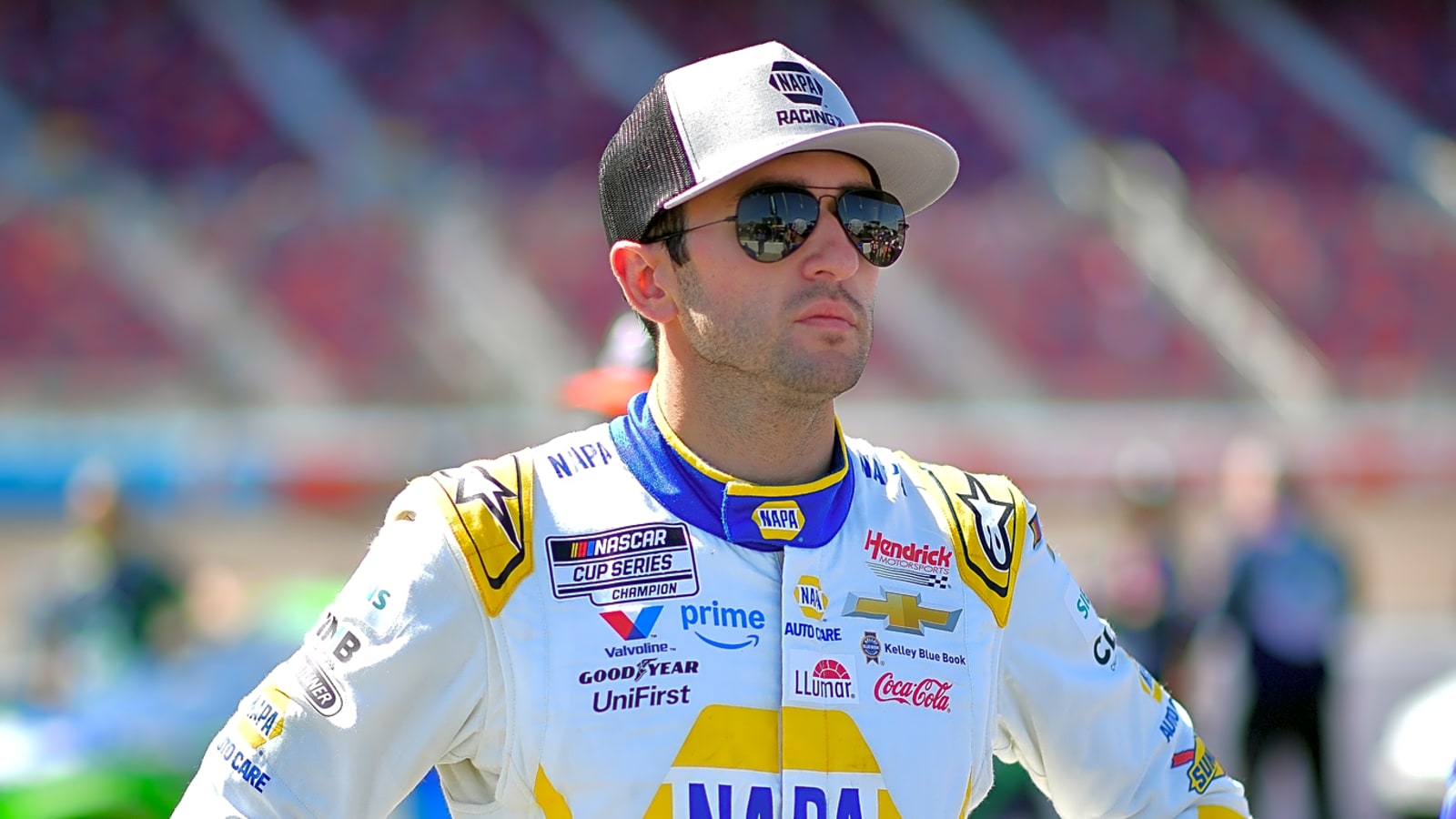 Late restart tangle dooms Chase Elliott, Justin Allgaier at Pocono