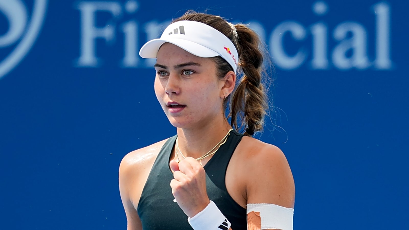 New American tennis prodigy announces emphatic arrival