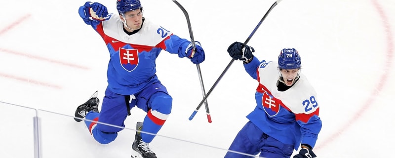 Juraj Slafkovsky scores filthy goal to kick off men’s Olympic hockey tournament
