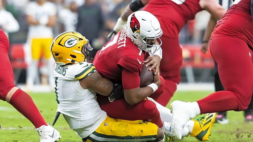 Packers silence the Cardinals and spark an honest moment from Jacoby Brissett