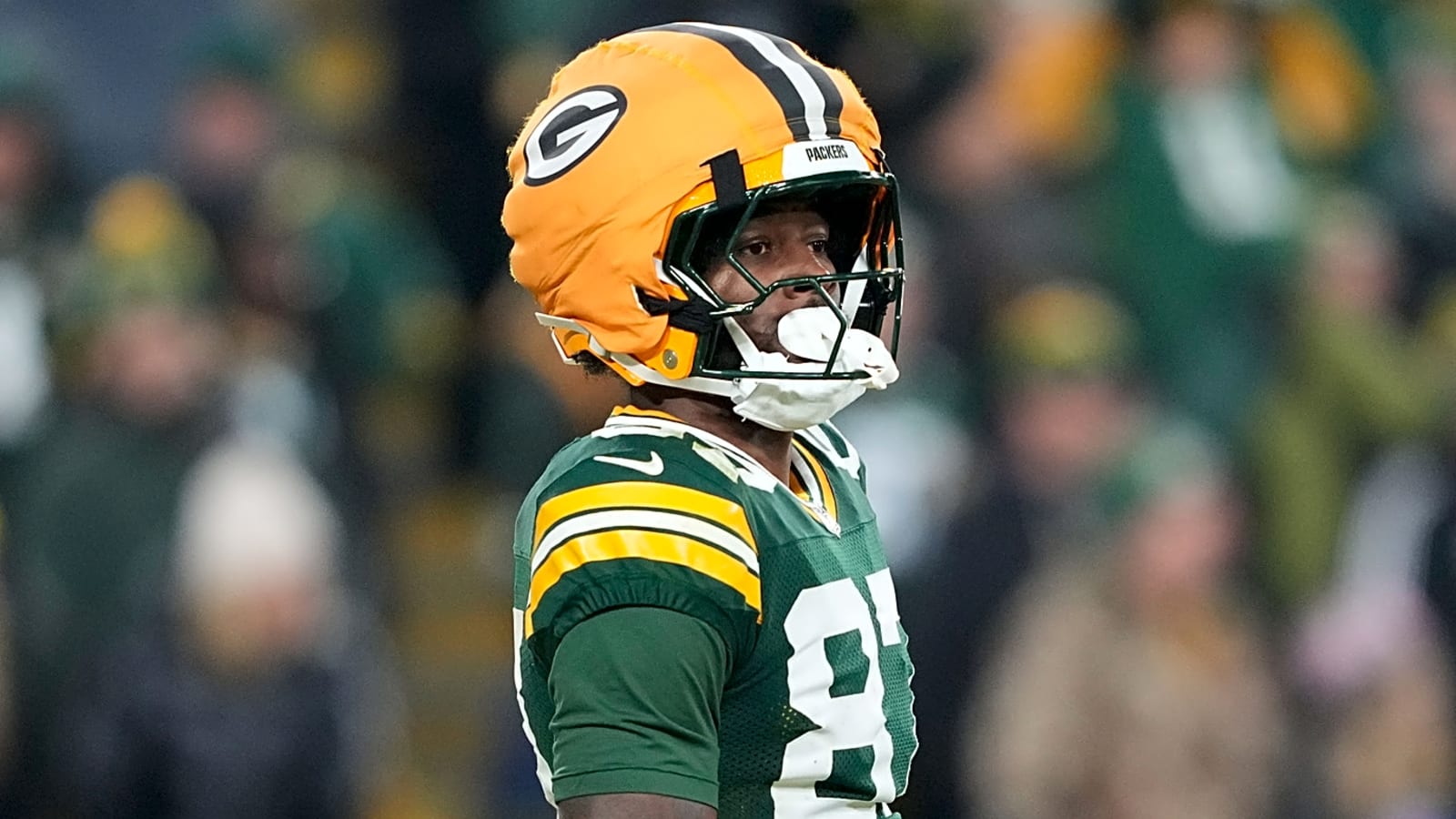 Pats' Doubs reacts to ongoing trade rumors involving Eagles' Brown