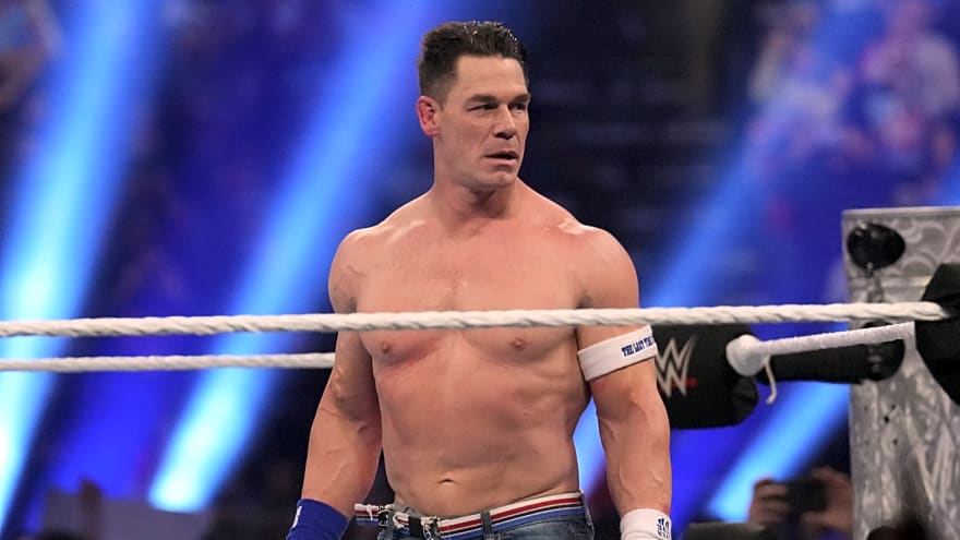 John Cena tears up during emotional tribute highlighted by holding Cody Rhodes, CM Punk titles