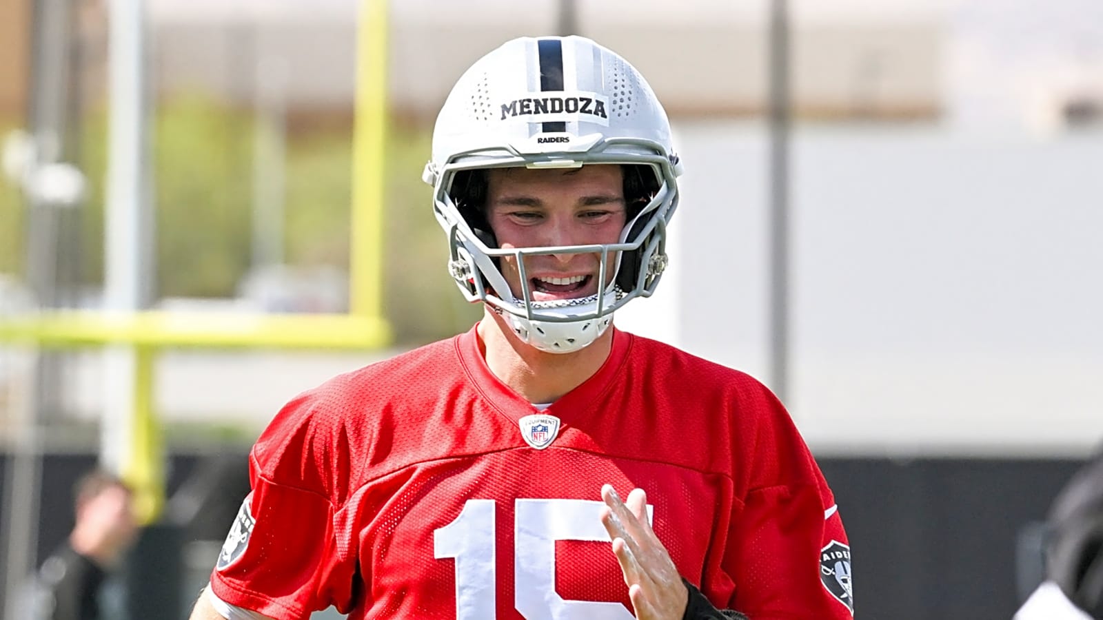 Fernando Mendoza shares what he has already learned about 'crazy' Raiders fans