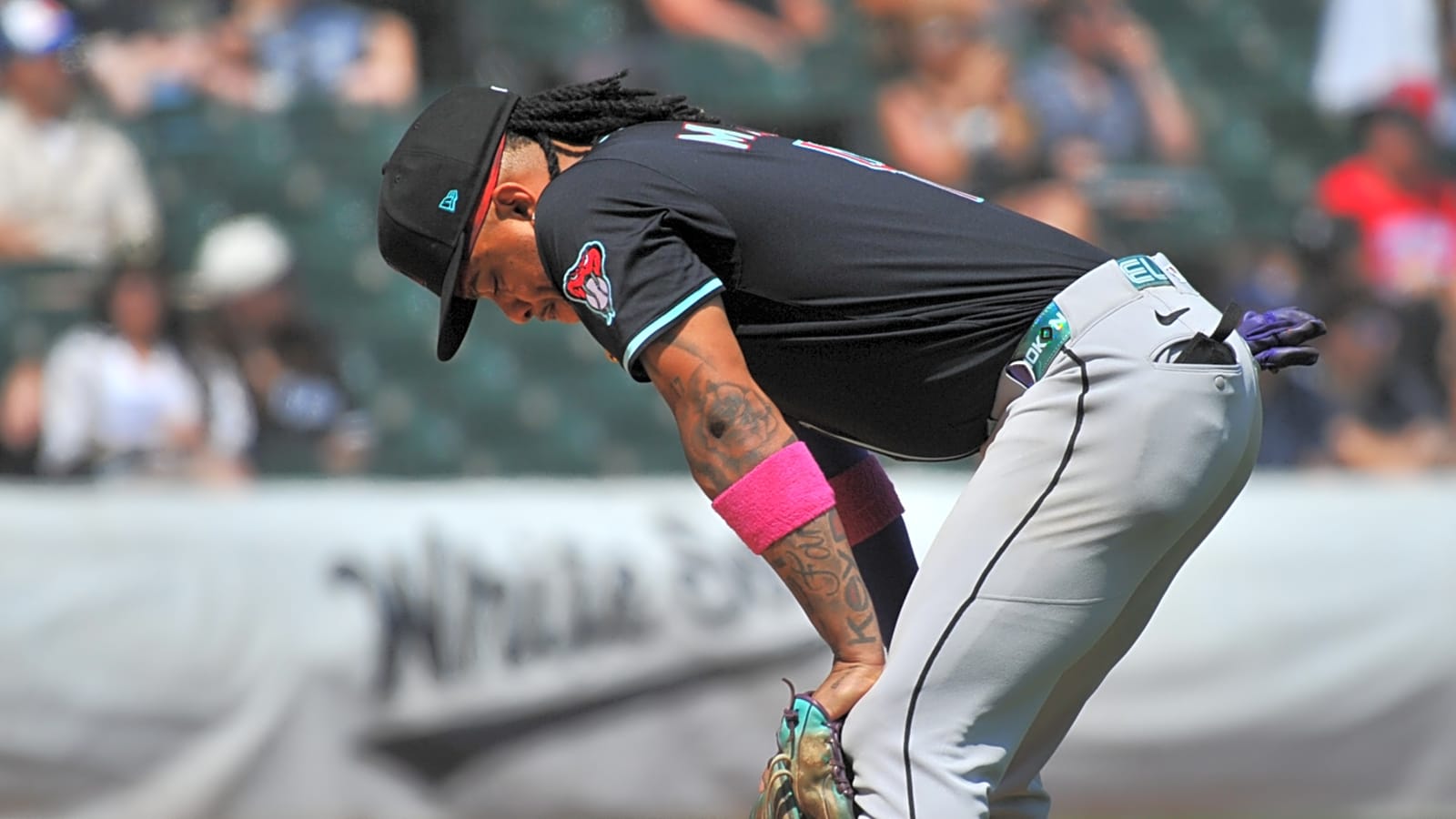 White Sox offer D-backs' Marte support after incident with fan
