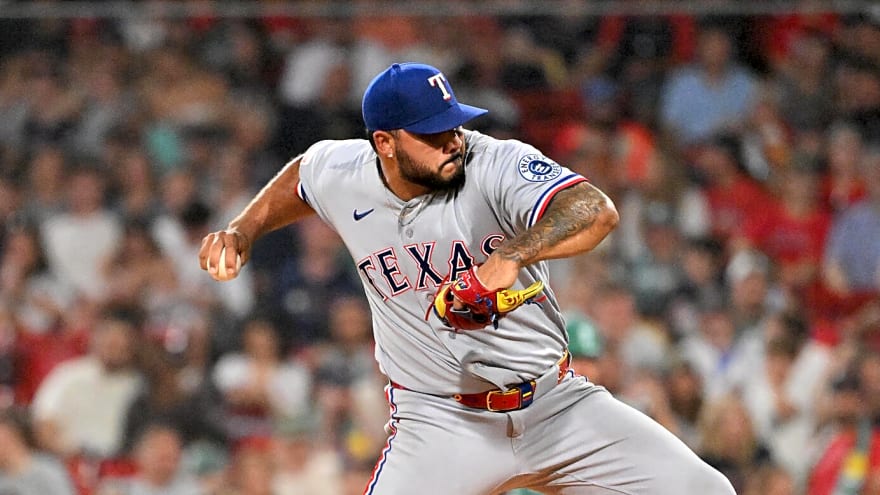 Rangers Designate Luis Curvelo For Assignment