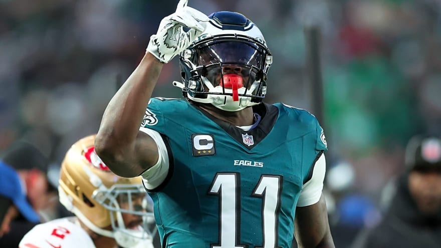 Eagles make two decisions that may predict exactly what happens with star WR A.J. Brown