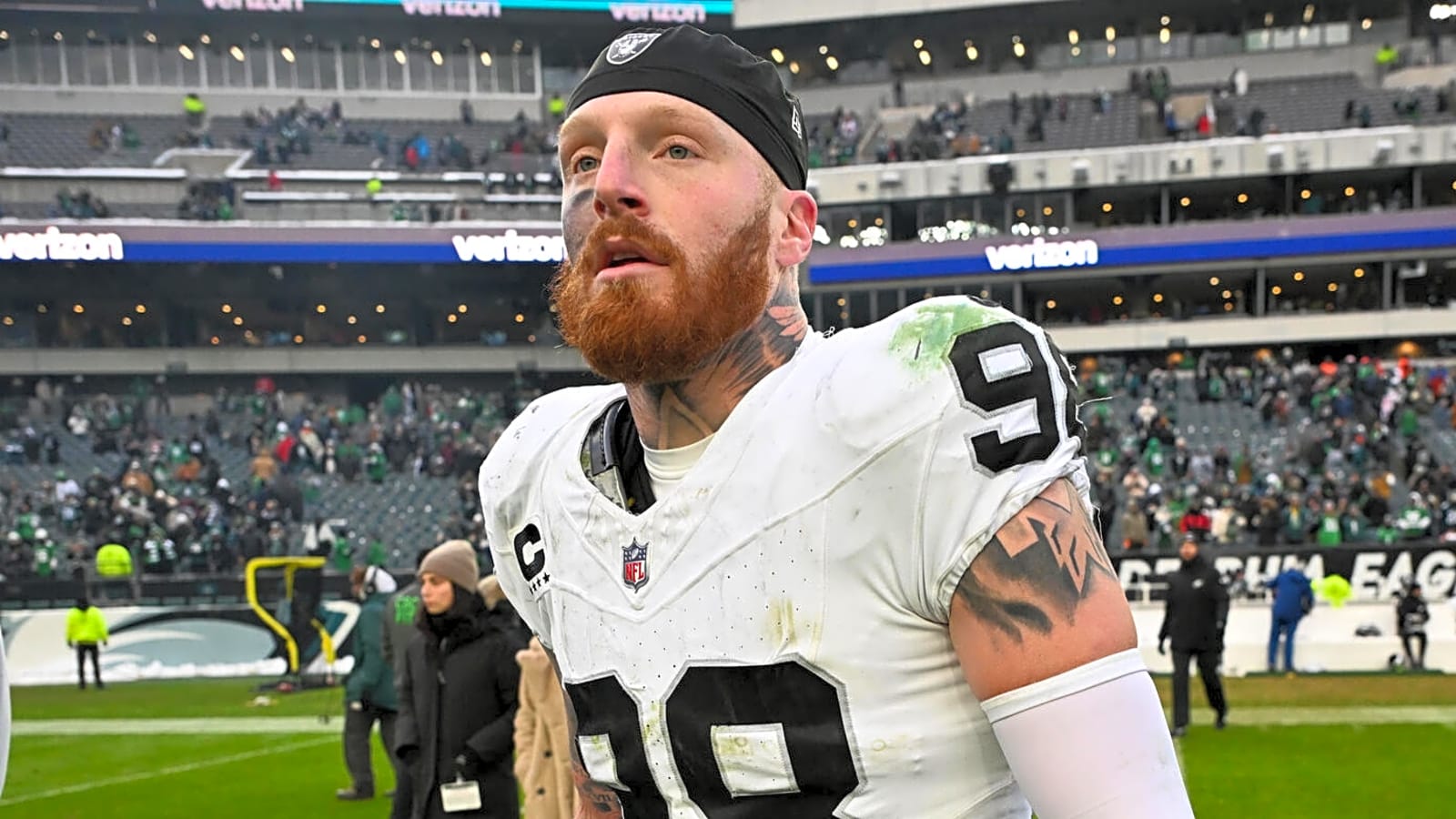 Maxx Crosby to Stay in Las Vegas After Ravens Trade Voids