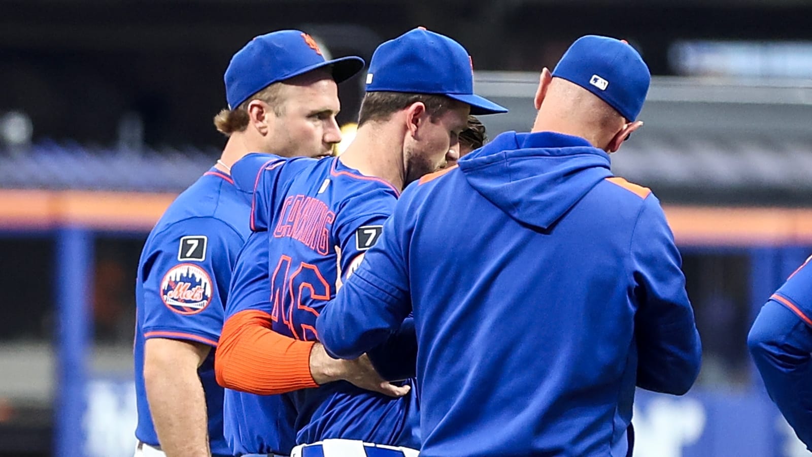Mets pitcher believed to have suffered an Achilles injury