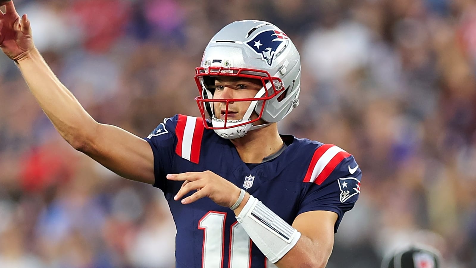 Patriots OC Josh McDaniels 'excited' about Drake Maye after practices with Vikings
