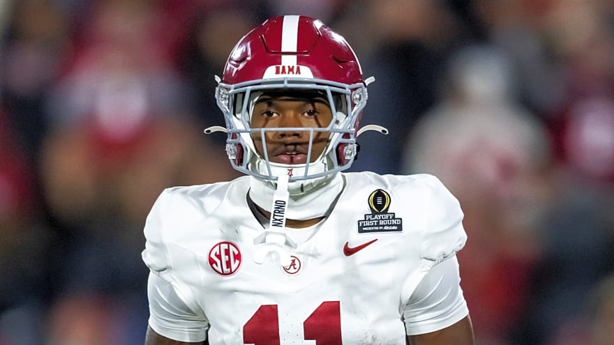 Alabama football’s wide receiver looks like he will be tough to cover this fall