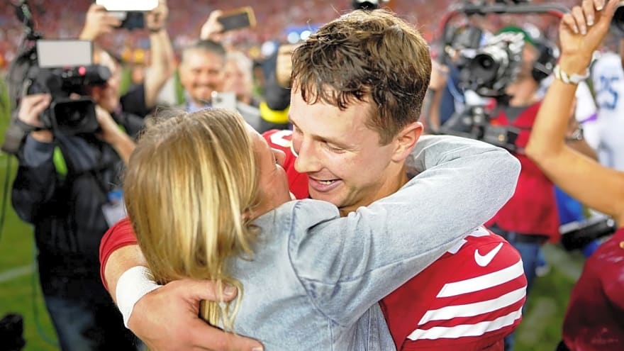 49ers QB Brock Purdy and wife Jenna expecting second child