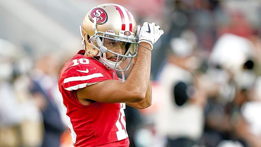 49ers work out Dante Pettis, Brenden Rice, 7 others and release D-lineman