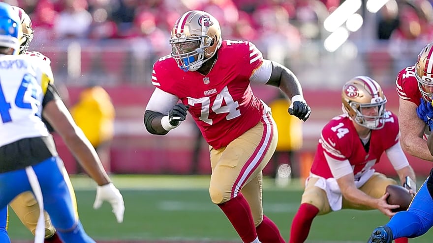 49ers renegotiate offensive lineman Spencer Burford&#39;s contract
