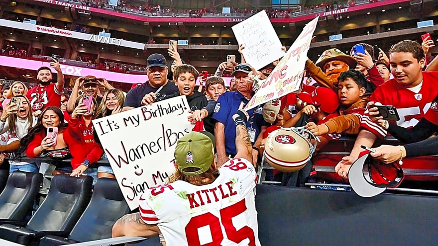 49ers rave about fans&#39; road-game takeovers: &#39;I don&#39;t think any other team does it like us&#39;