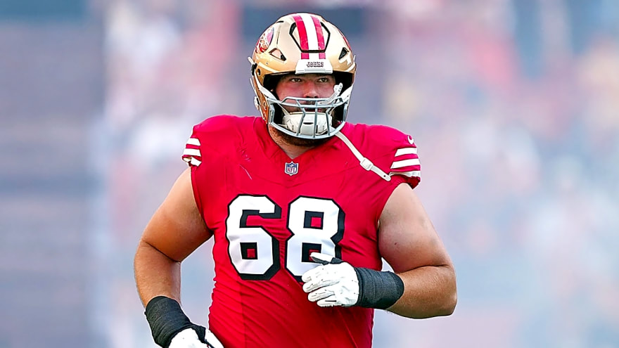49ers lineman has unique franchise milestone in his sight