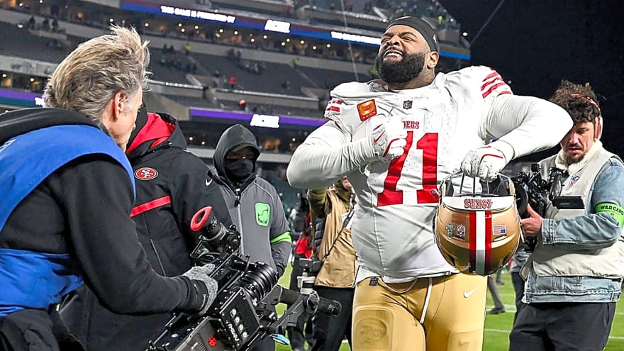 Where 49ers OT Trent Williams landed in PFF's top 101 players of 2025