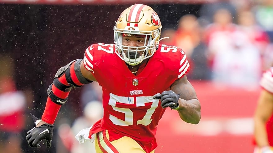 Dre Greenlaw's first thought after scuffle with 49ers star RB Christian McCaffrey: 'Better not touch 23'