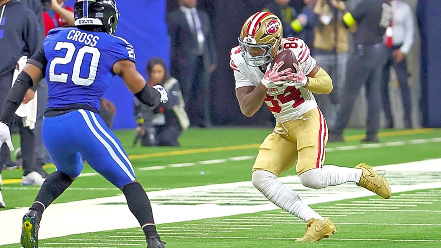49ers vs. Colts: Kendrick Bourne hauls in $500k catch