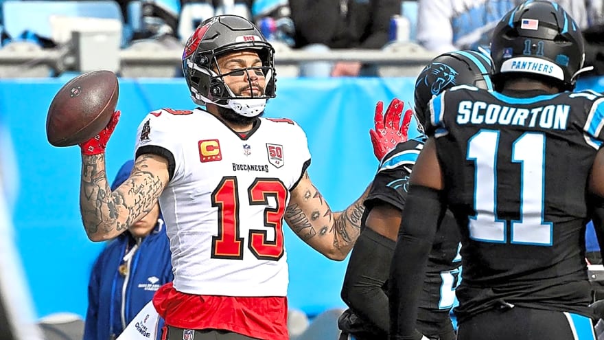 Is Mike Evans or Alec Pierce the better move for the 49ers?