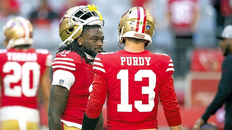 Why 49ers&#39; Purdy isn&#39;t worried about chemistry with Aiyuk and Jennings