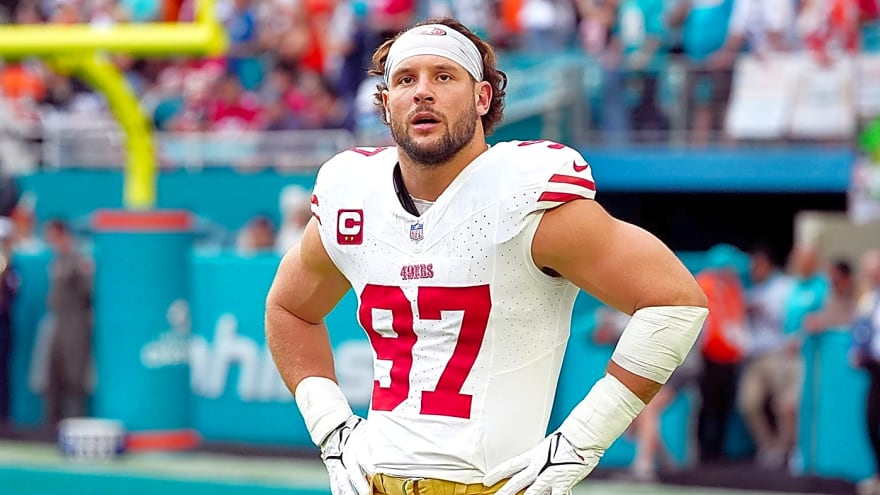 49ers contract details: Nick Bosa's year-to-year impact after restructure