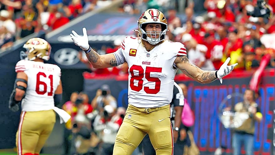 49ers TE George Kittle shares unique take on Eagles fans