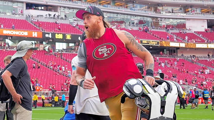 49ers announce update on George Kittle's game status vs. Seahawks