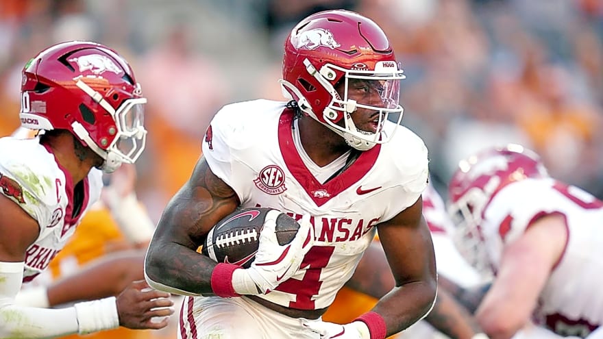 49ers doing extensive pre-draft work on Arkansas RB Mike Washington Jr.