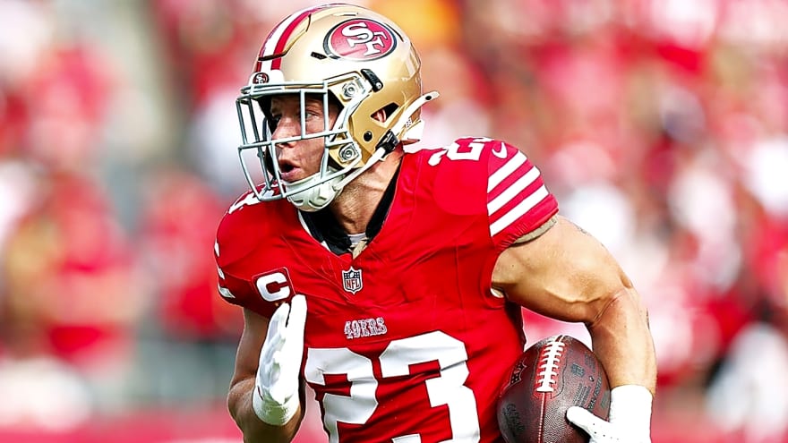 49ers&#39; Christian McCaffrey nominated for Salute to Service Award