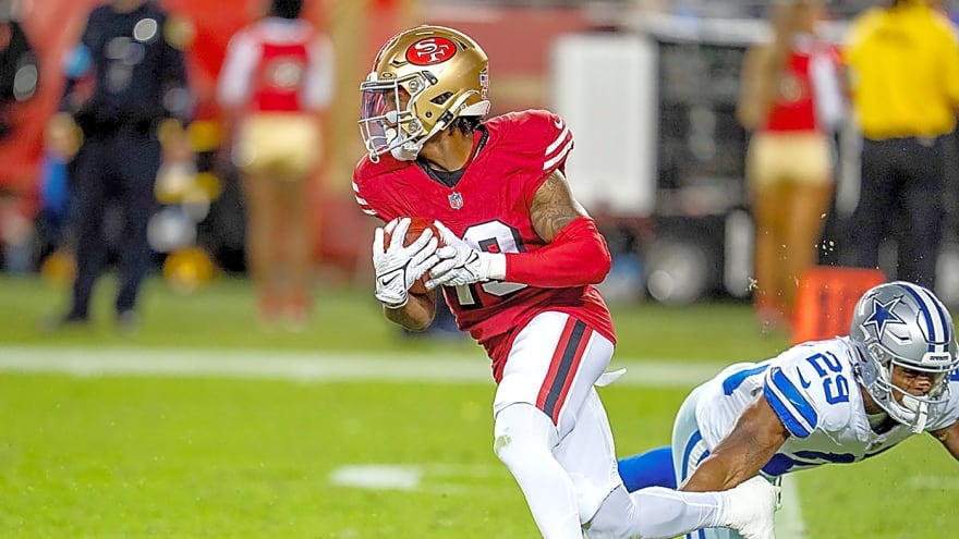 Young 49ers wide receiver turned heads with impressive OTA performance