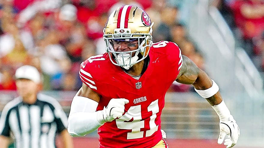 49ers announce roster moves ahead of game in Cleveland, NFL fines WR Jauan Jennings for unnecessary roughness during Monday Night Football