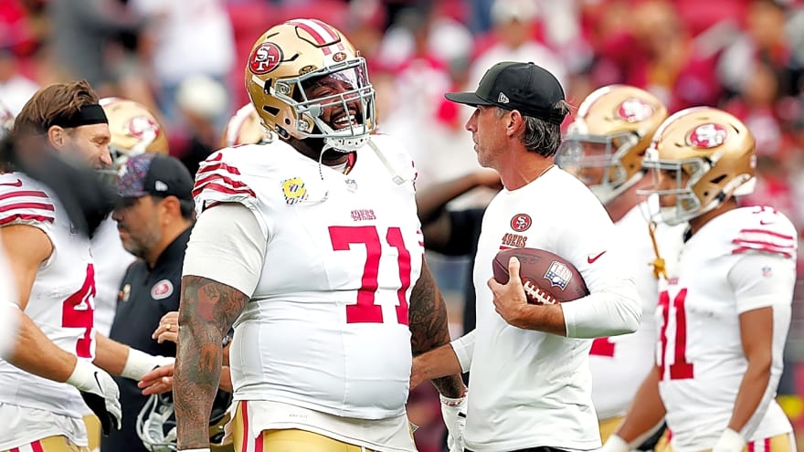 49ers land Trent Williams successor in 2027 NFL mock draft