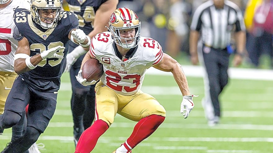 49ers believe Christian McCaffrey&#39;s Week 2 performance was his &#39;most efficient&#39;