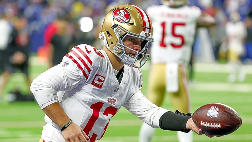 49ers' Brock Purdy reacts to Kyle Shanahan calling Colts performance 'close to perfect'