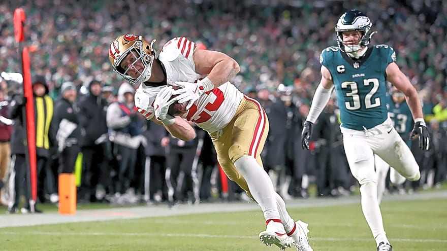 Recap: 49ers' second-half heroics stun defending champion Eagles for 23-19 Wild Card win