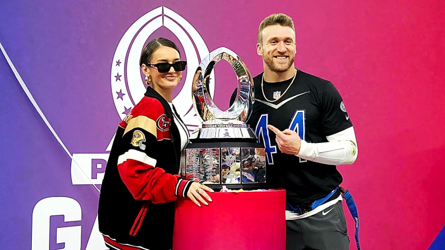 49ers&#39; Kyle Juszczyk and wife Kristin go viral with offseason workout video