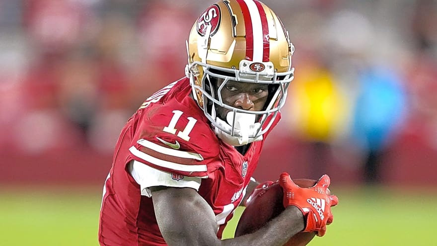 49ers&#39; John Lynch on Brandon Aiyuk&#39;s status: 'Nothing to add there'