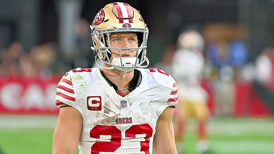 Another NFL insider expects 49ers RB Christian McCaffrey to play vs. Titans