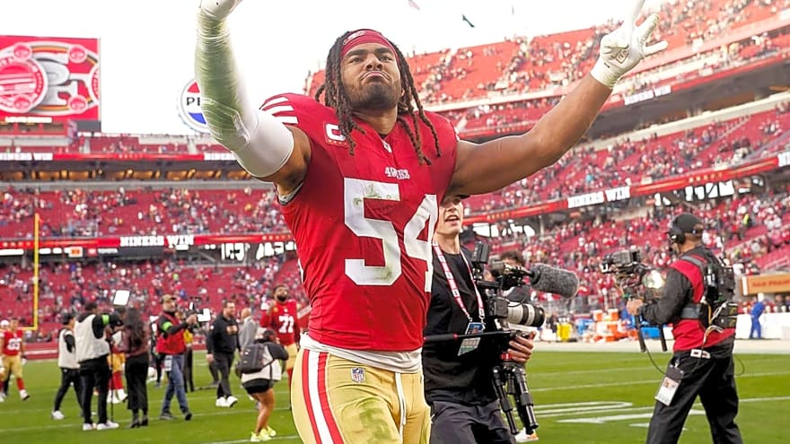49ers' Fred Warner earns No. 1 PFF ranking despite injury-shortened season
