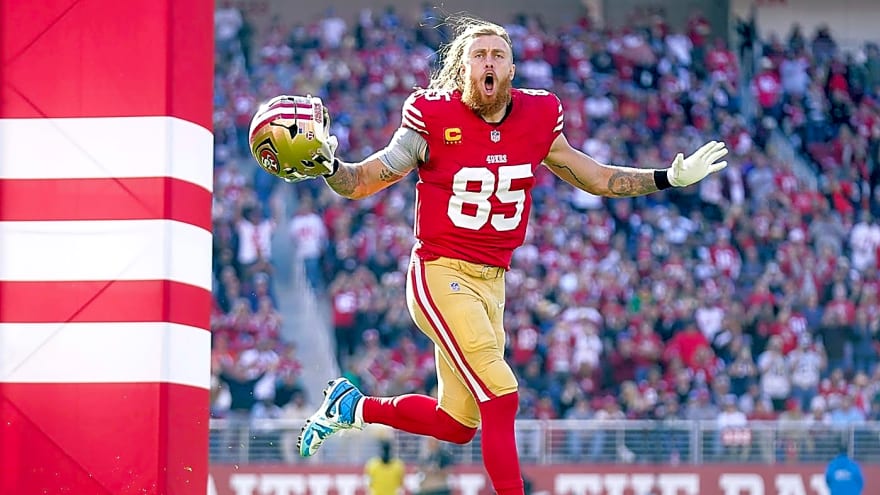 Where ESPN ranked 49ers&#39; George Kittle among NFL&#39;s top tight ends