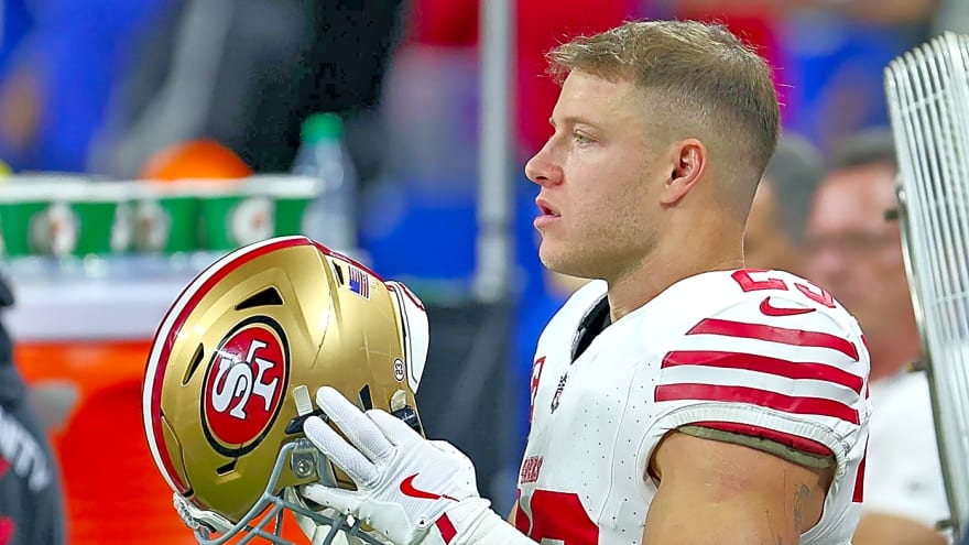 49ers' Christian McCaffrey misses top-3 RB ranking as NFC exec raises decline concerns