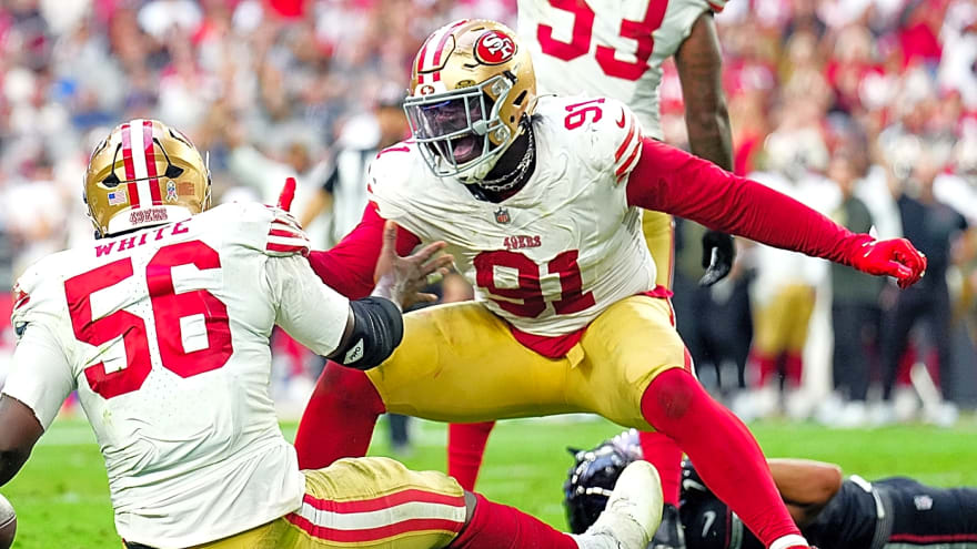49ers pass rusher ruled out for Week 1 vs. Rams