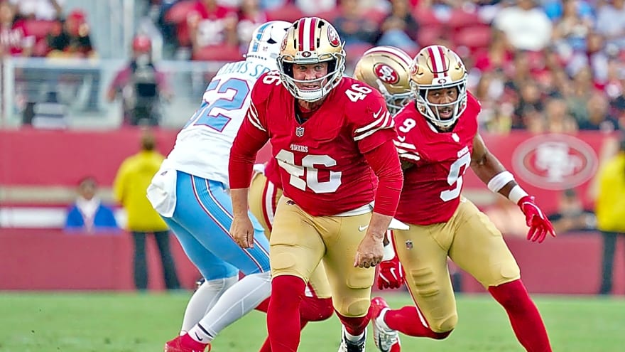 49ers make roster moves in Melbourne, sign veteran and waive tight end