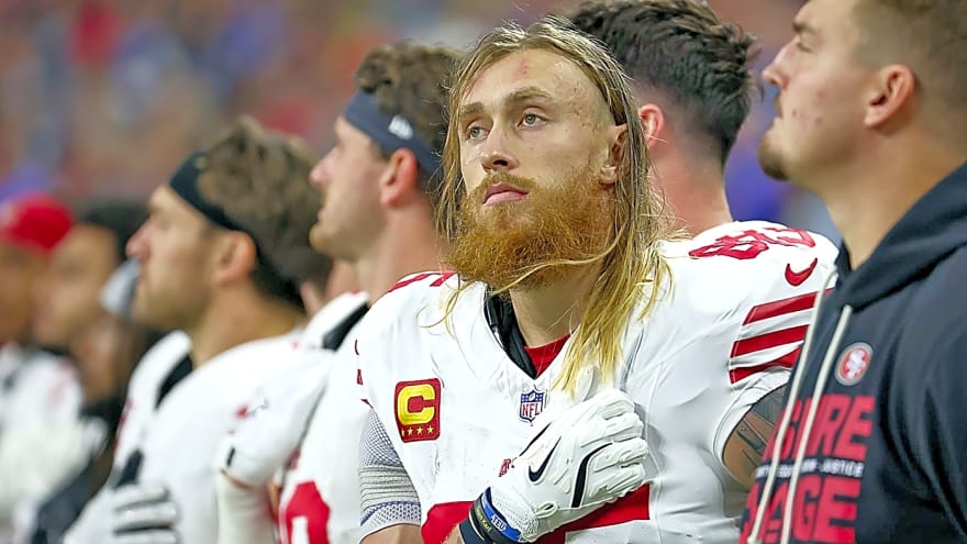 49ers injury update: George Kittle has 'a chance' to play vs. Bears