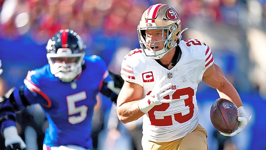 49ers' Christian McCaffrey among FedEx Air and Ground Players of the Year