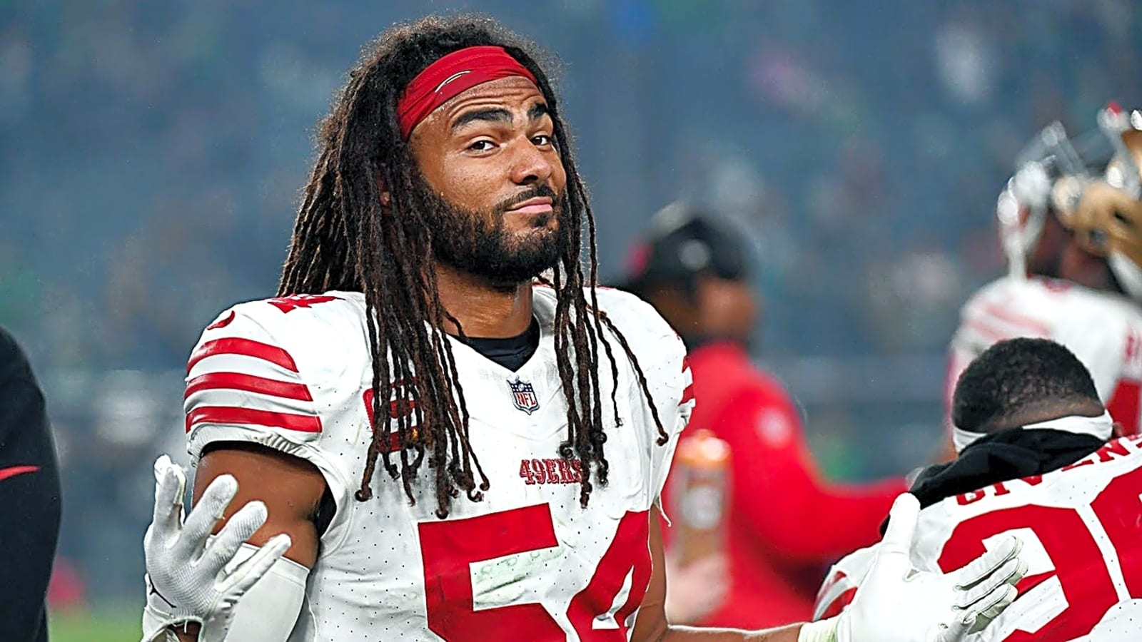 George Kittle, Baker Mayfield agree 49ers&#39; Fred Warner is a top trash talker